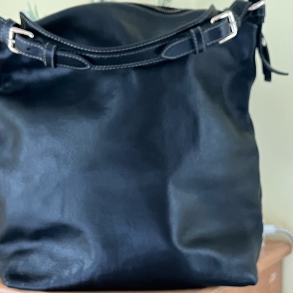 Dooney & Bourke Black Leather Women's Bag - Picture 3 of 9